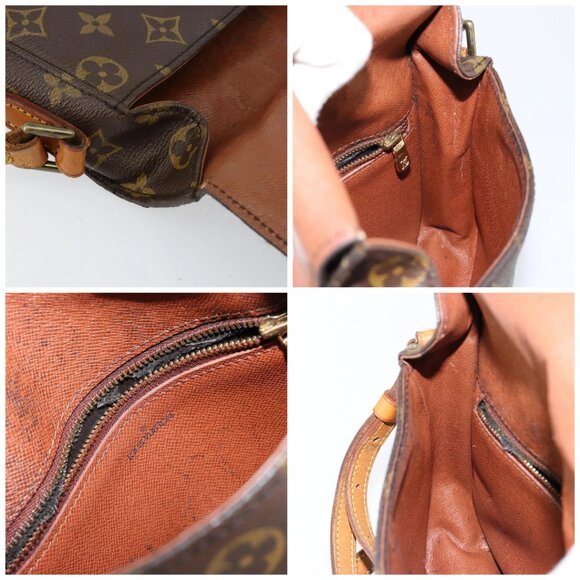 LOUIS VUITTON Monogram Saint Cloud MM Shoulder Bag M51243 LV Auth 145228 - Picture 15 of 16